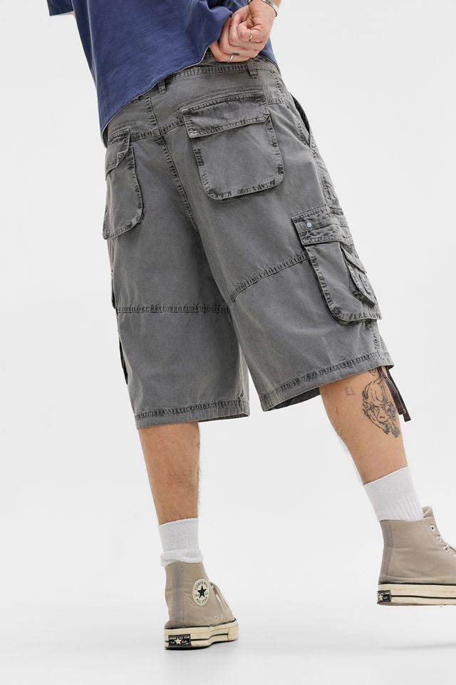 BDG Short cargo gris vintage #3