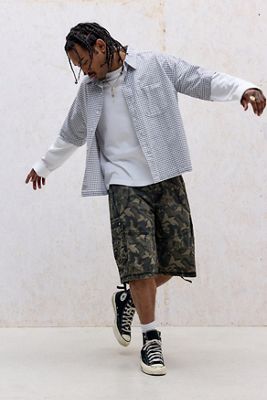 BDG Vintage Camo Cargo Shorts
