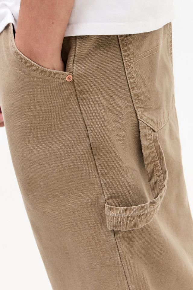 BDG Camel Oversized Carpenter Shorts #3