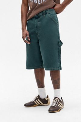 Shorts de charpentier surdimensionnés BDG sarcelle