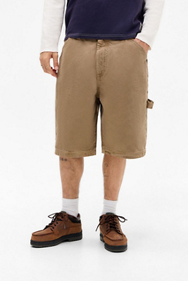 Camel Oversized Carpenter Shorts - 28 at Urban Outfitters - BDG - Modalova