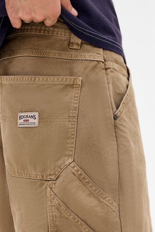 BDG Short Charpentier Surdimensionné Camel #3