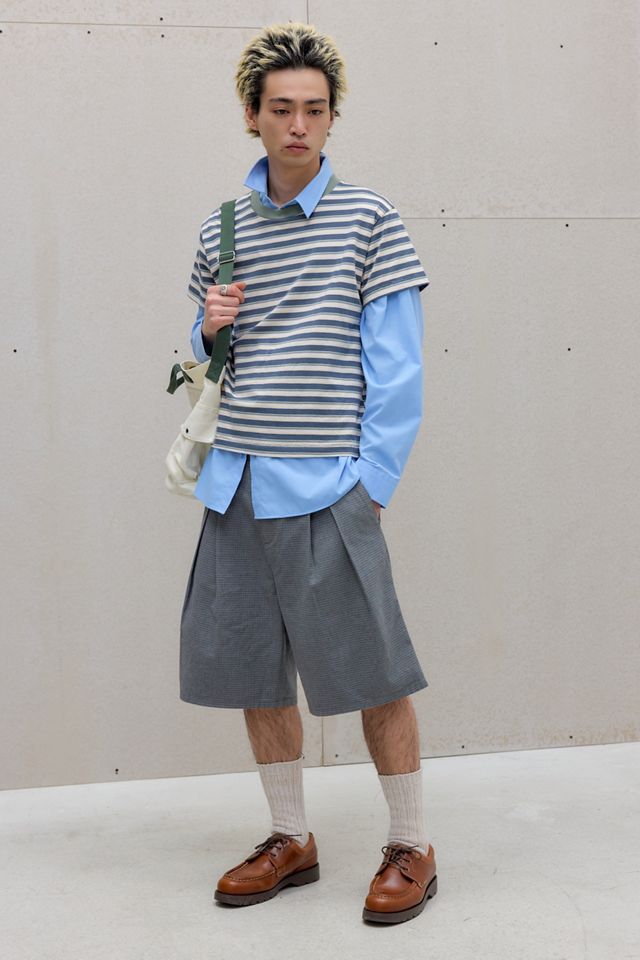 Shorts Pied-de-Poule Loom Brook #4
