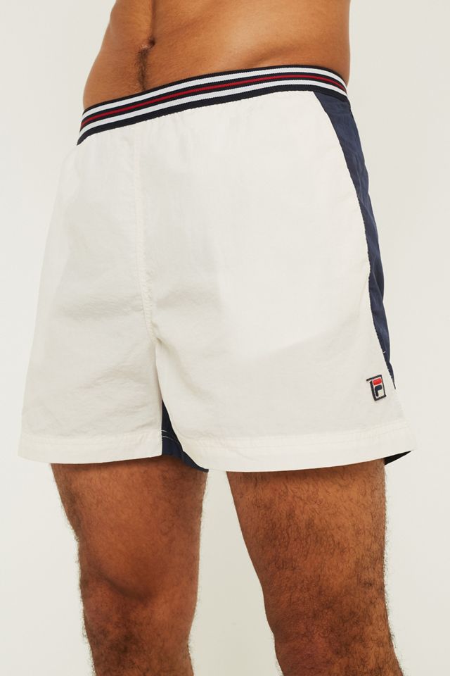 FILA Vintage Ecru Swim Shorts #2