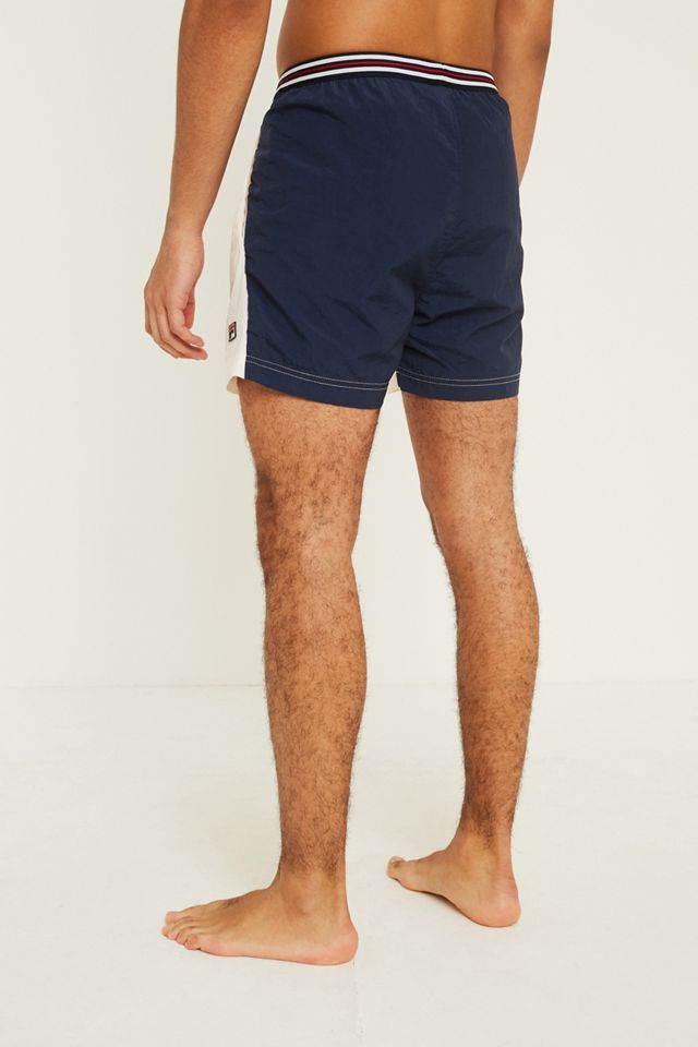 FILA Vintage Ecru Swim Shorts #3