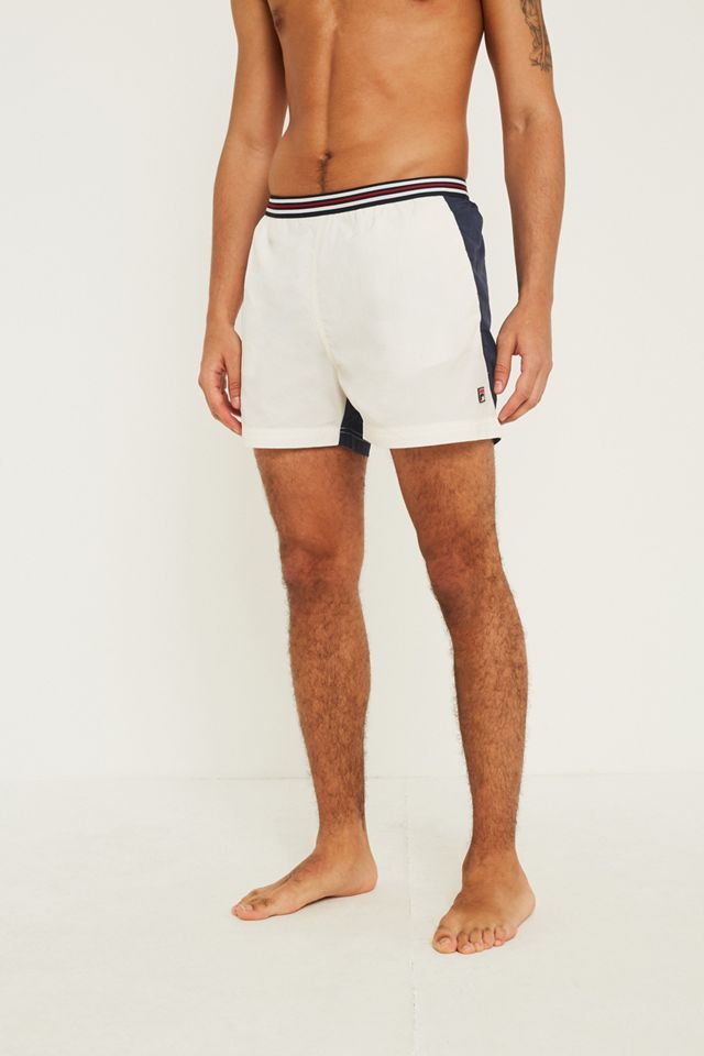 FILA Vintage Ecru Swim Shorts #4