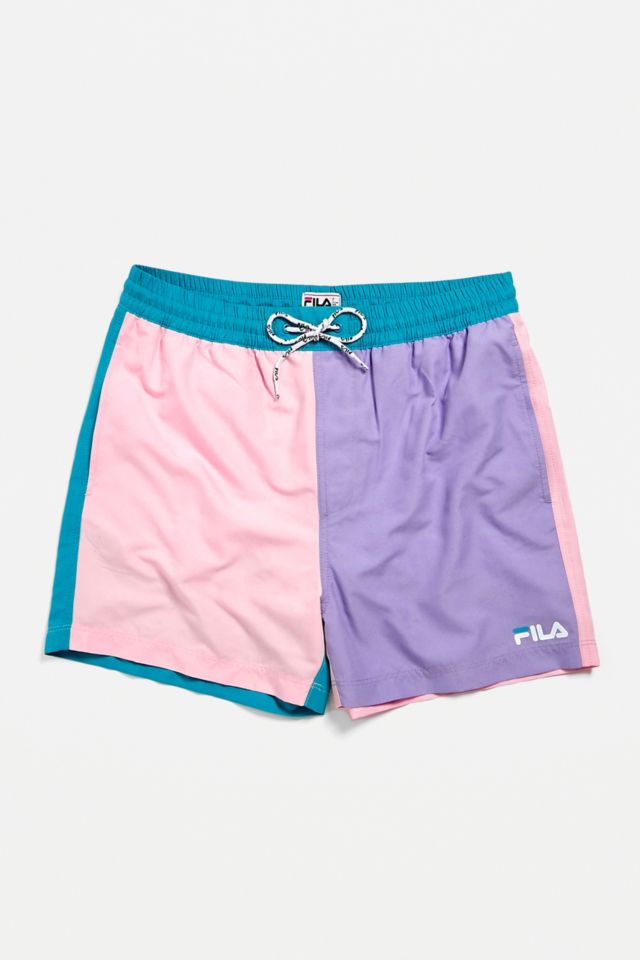 Fila colour deals block swim shorts