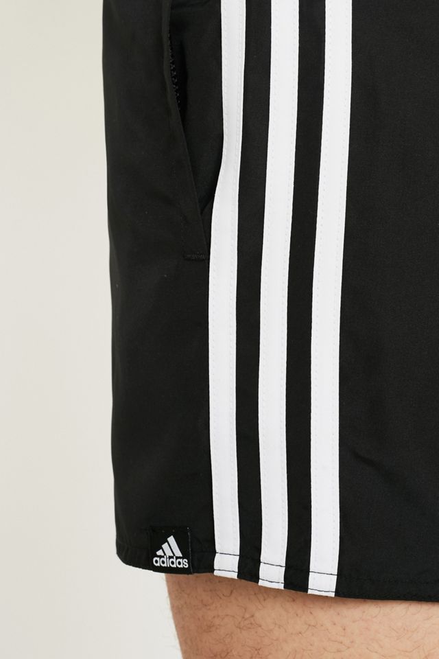 adidas 3-Stripe Black Swim Shorts #4