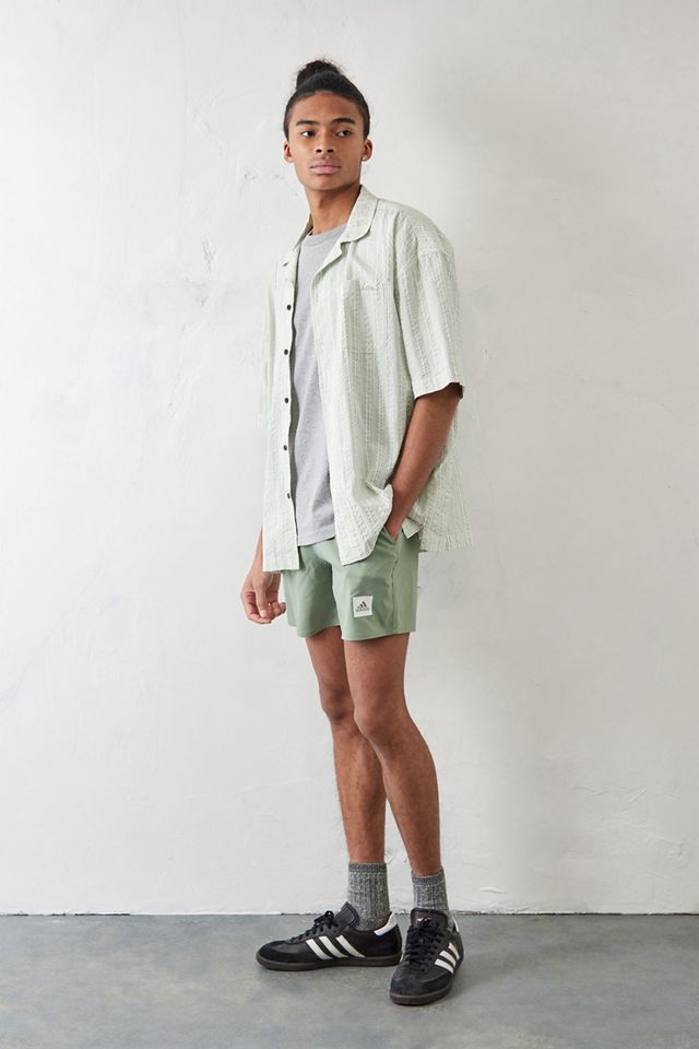 adidas - Short de bain vert #1