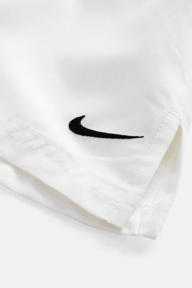 Nike Solid White Swim Shorts Urban Outfitters UK