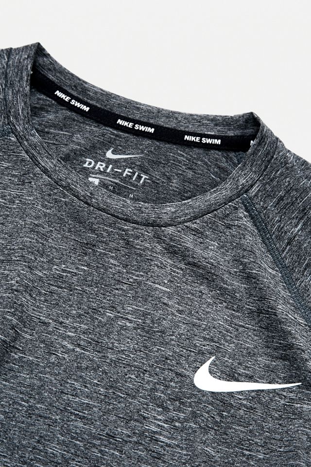 Nike Hydroguard Black Short-Sleeve Swim Shirt #1