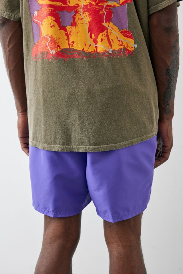 Nike - Short de bain violet raisin uni #7