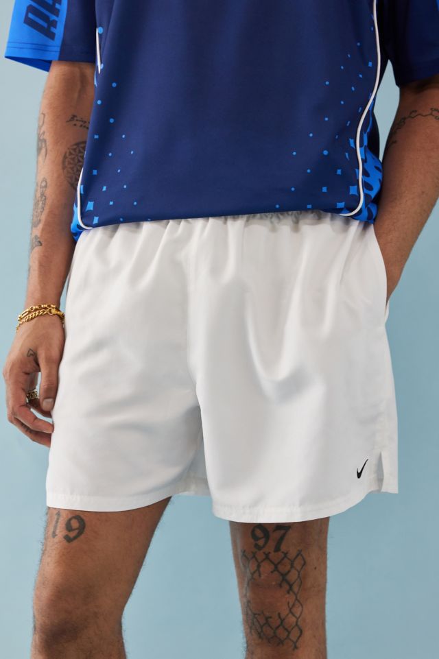 Nike Swim Solid White Swim Shorts Urban Outfitters UK