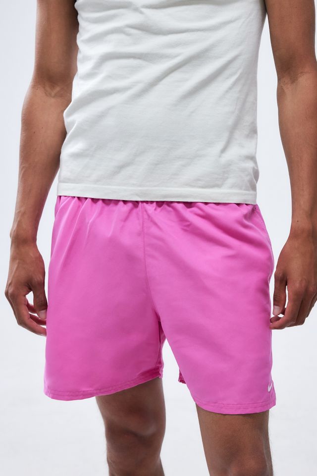 Nike Swim Playful Pink Swim Shorts Urban Outfitters UK