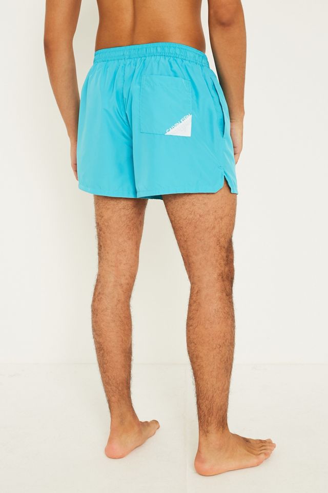 Calvin Klein Diagonal Logo Pantaloncini da bagno blu #4