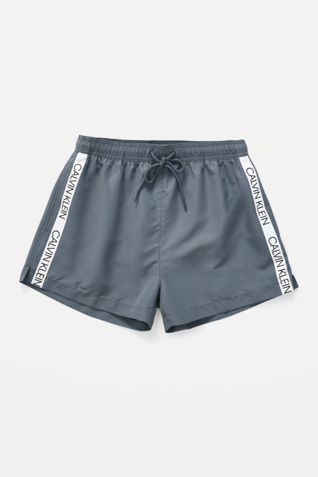 Grey calvin klein swim shorts deals