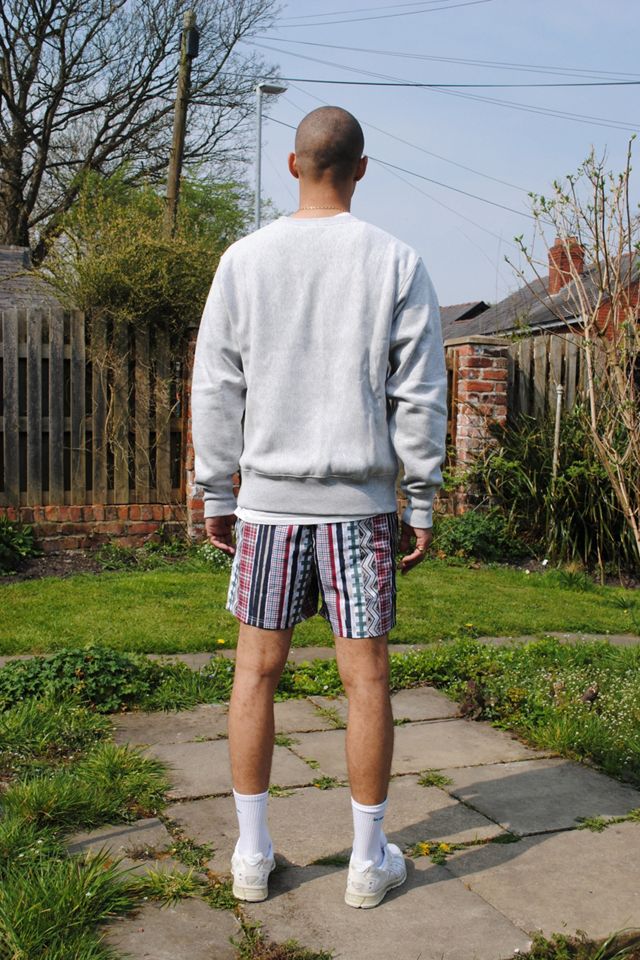 UO Retro Stripe Swim Shorts #2