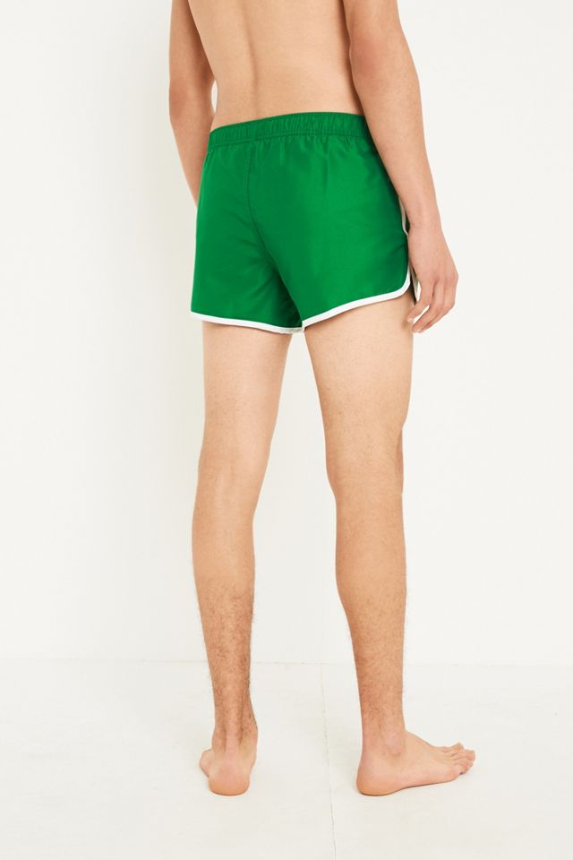 UO Shortie Green Swim Shorts #3