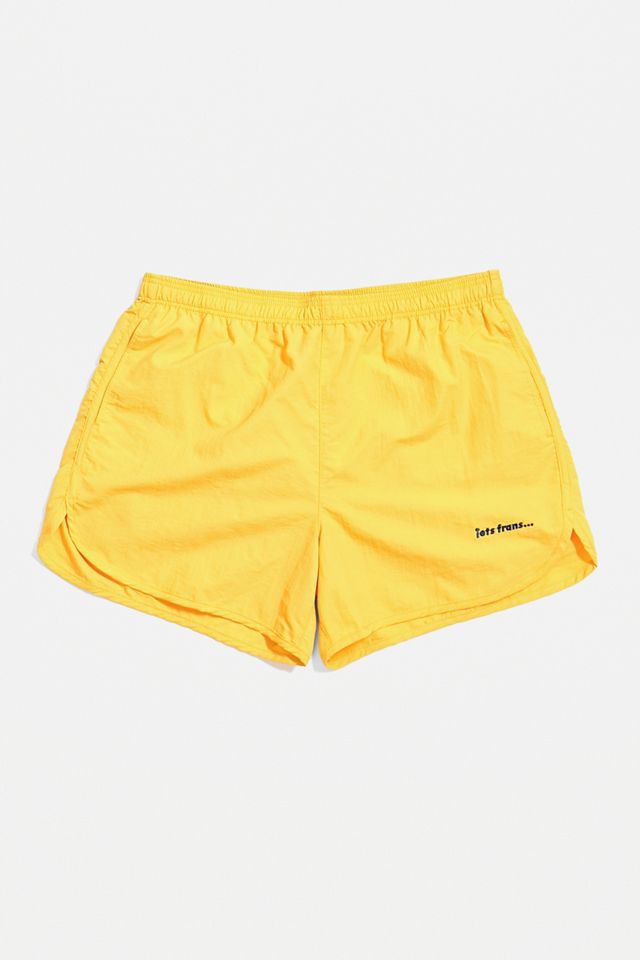 iets frans... Yellow Runner Swim Shorts | Urban Outfitters UK