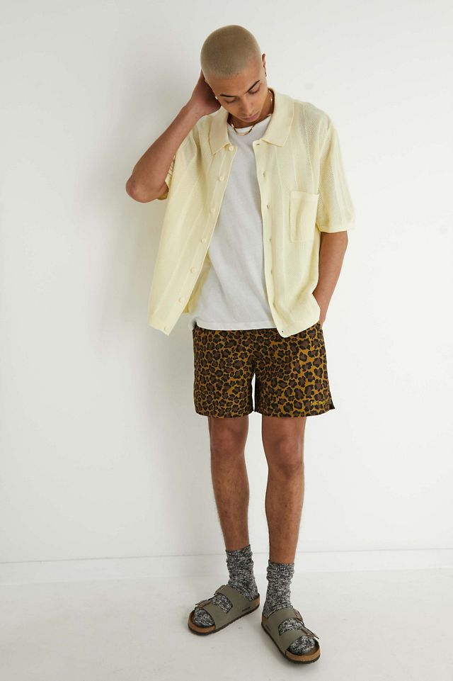 iets frans... Leopard Print Swim Shorts  #2