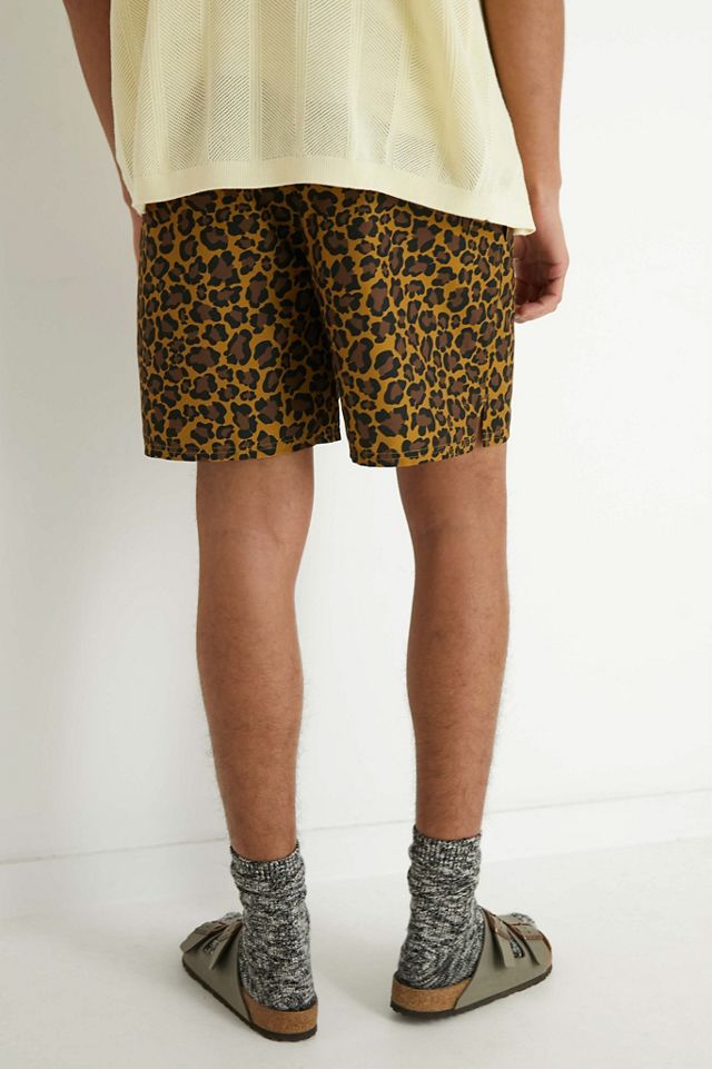 iets frans... Leopard Print Swim Shorts  #3