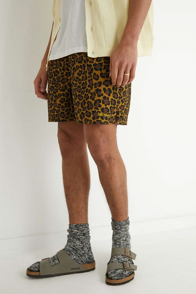 iets frans... Leopard Print Swim Shorts  #4