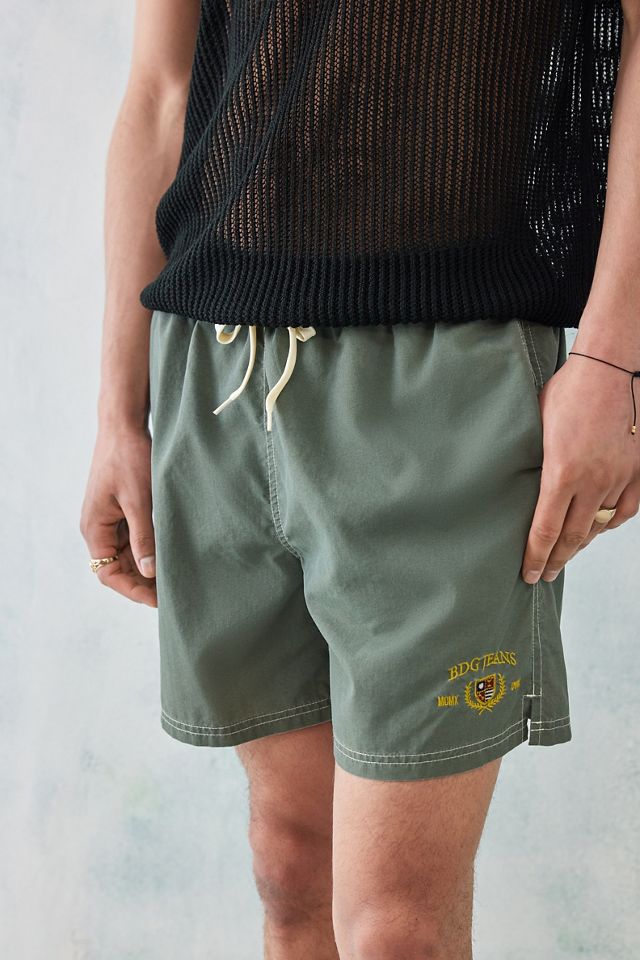 BDG Khaki Nylon Pantalones Cortos de Natación