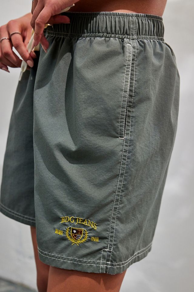 BDG Khaki Nylon Pantalones Cortos de Natación #6
