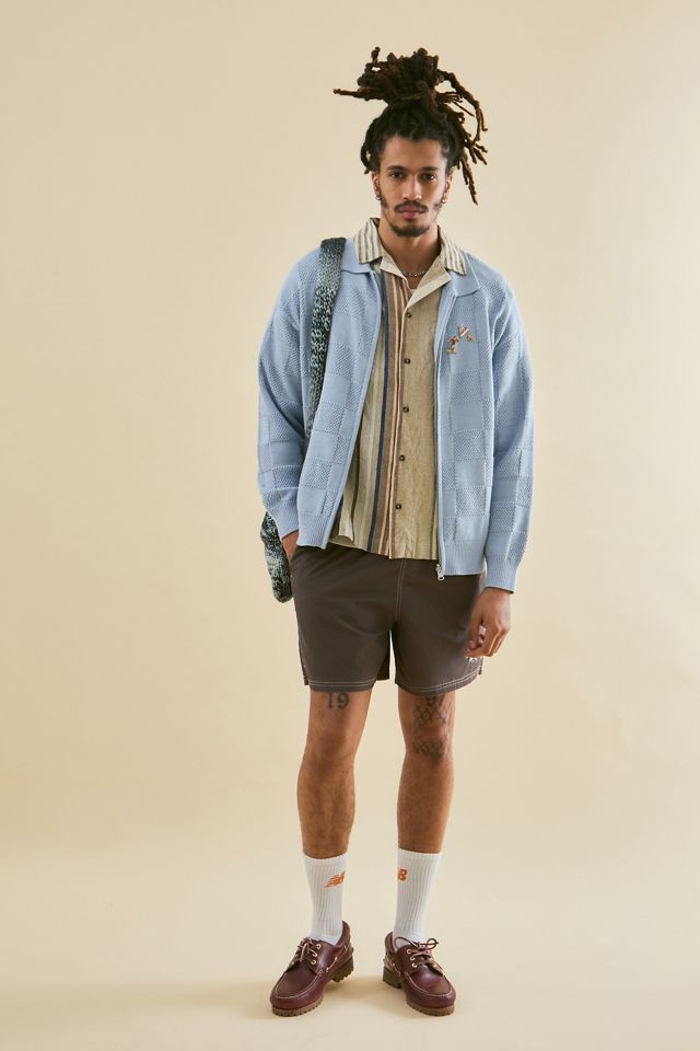 BDG Chocolate Star Logo Swim Shorts  #2