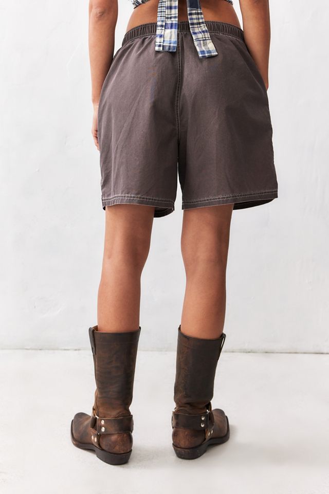 BDG Chocolate Star Logo Swim Shorts  #3