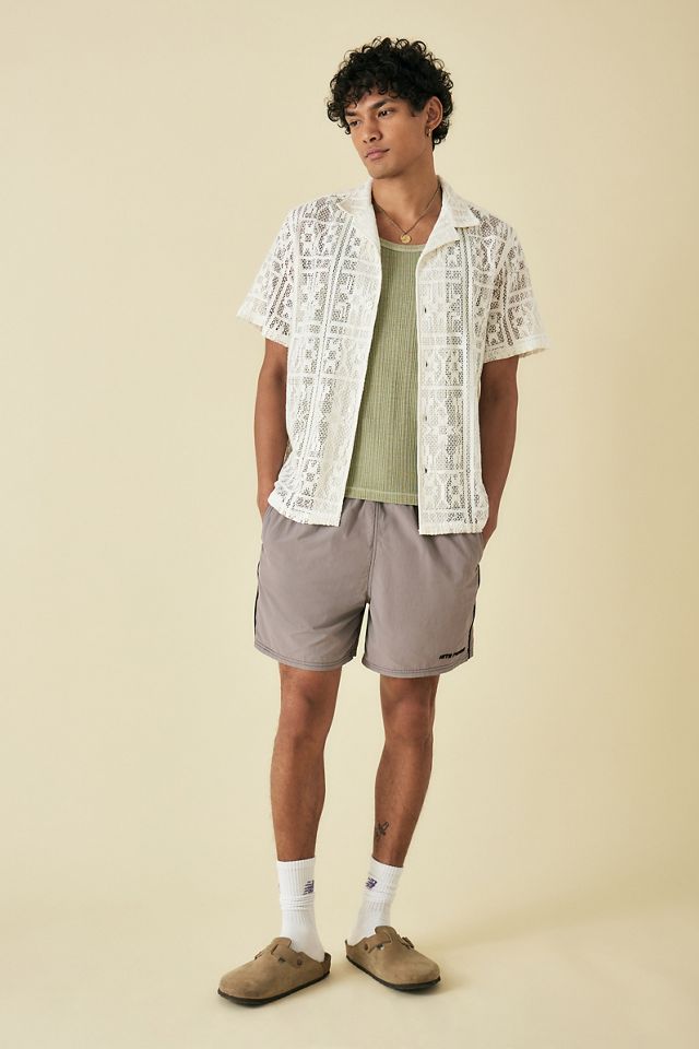 iets frans... Slate Retro Swim Shorts #4