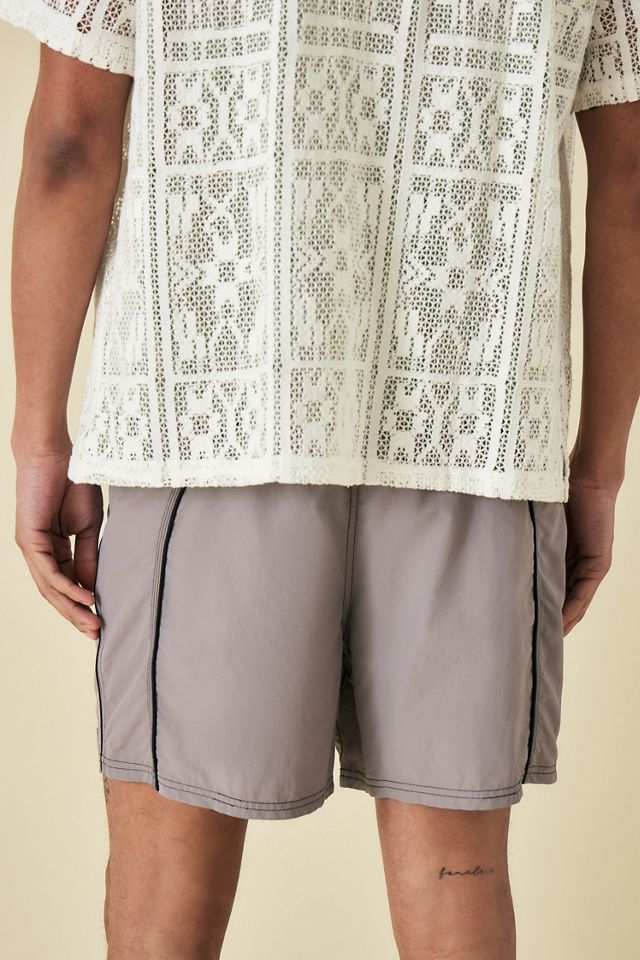 iets frans... Slate Retro Swim Shorts #5