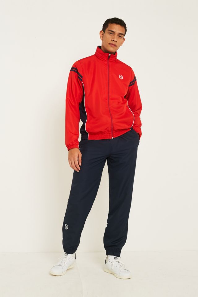 Sergio Tacchini Zarli Navy and Red Tracksuit | Urban Outfitters UK