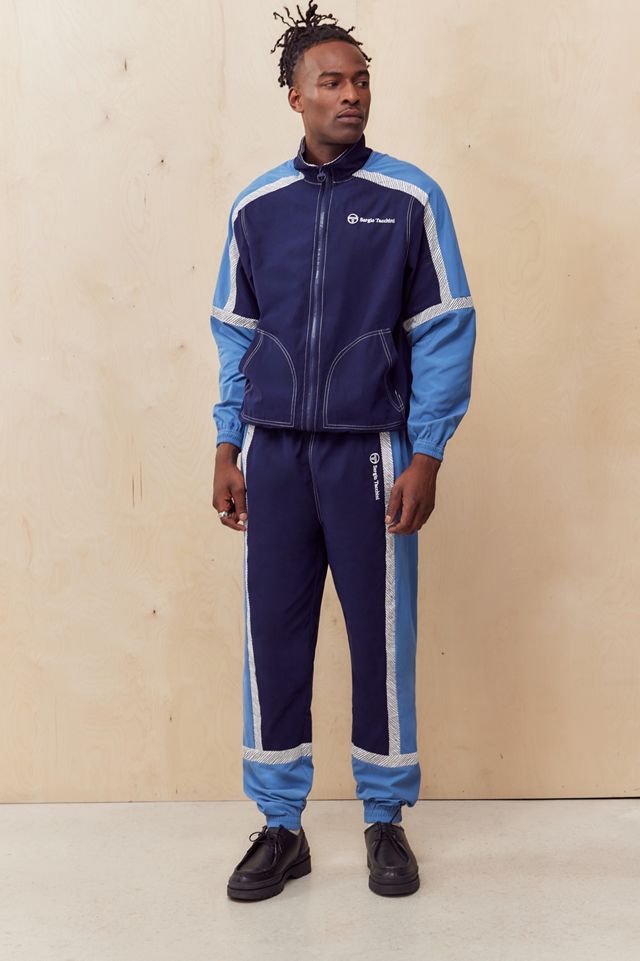 Sergio Tacchini Maritime Blue Latore Jacket | Urban Outfitters UK