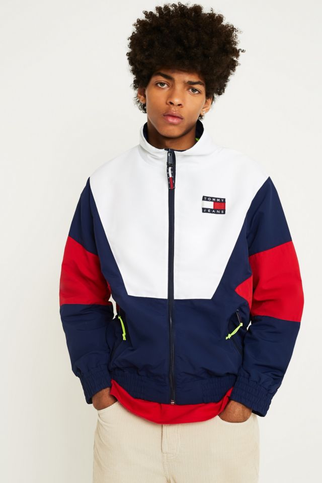 Tommy jeans 90s track hot sale jacket