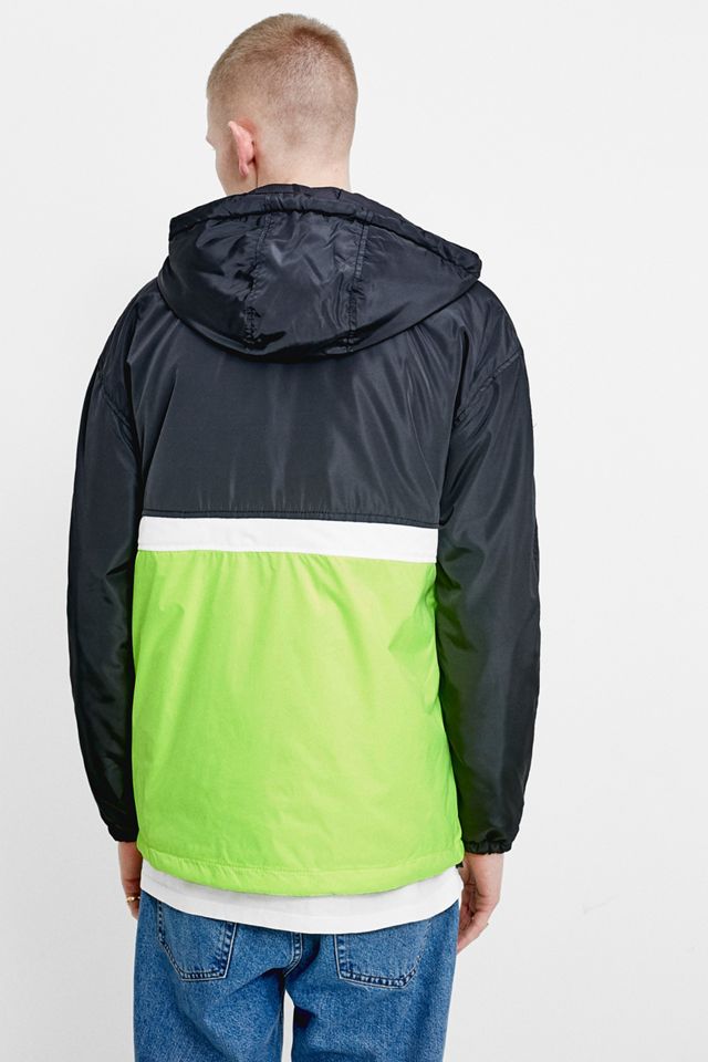 Chaqueta Rompevientos Popover de Bloques de Color Negro de Tommy Jeans #2