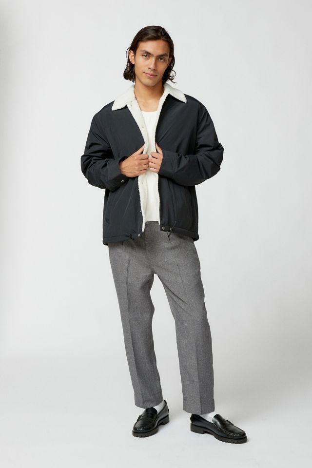 Men's sherpa sale lined coaches jacket