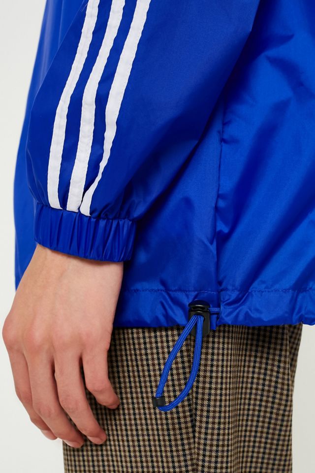 adidas Bold Blue Pullover Poncho Windbreaker Jacket #3