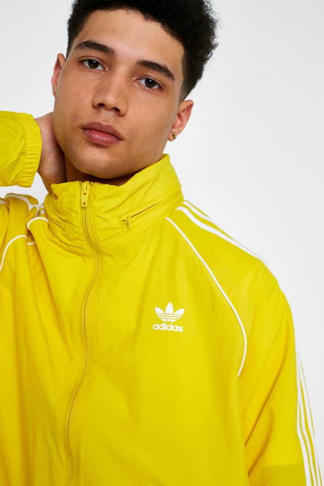 adidas Yellow Windbreaker Jacket | Outfitters UK