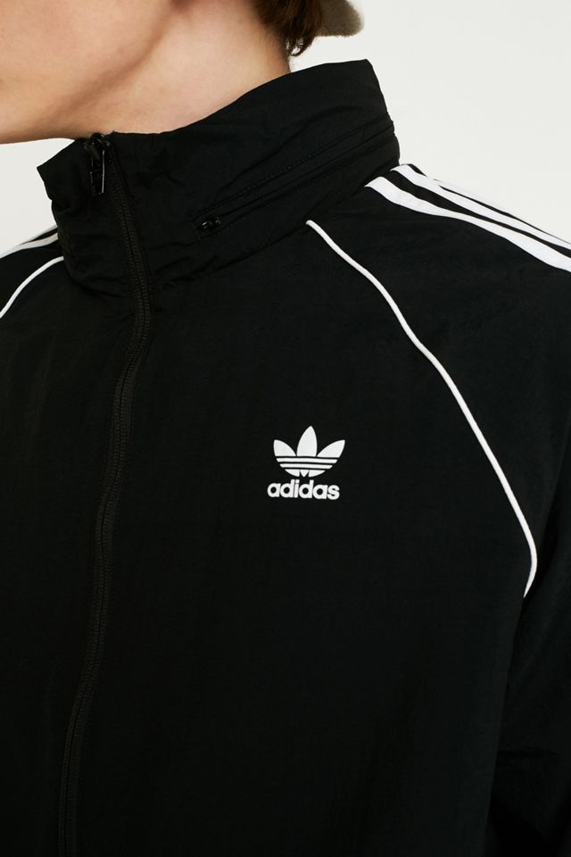 adidas Black Superstar Windbreaker Jacket #2