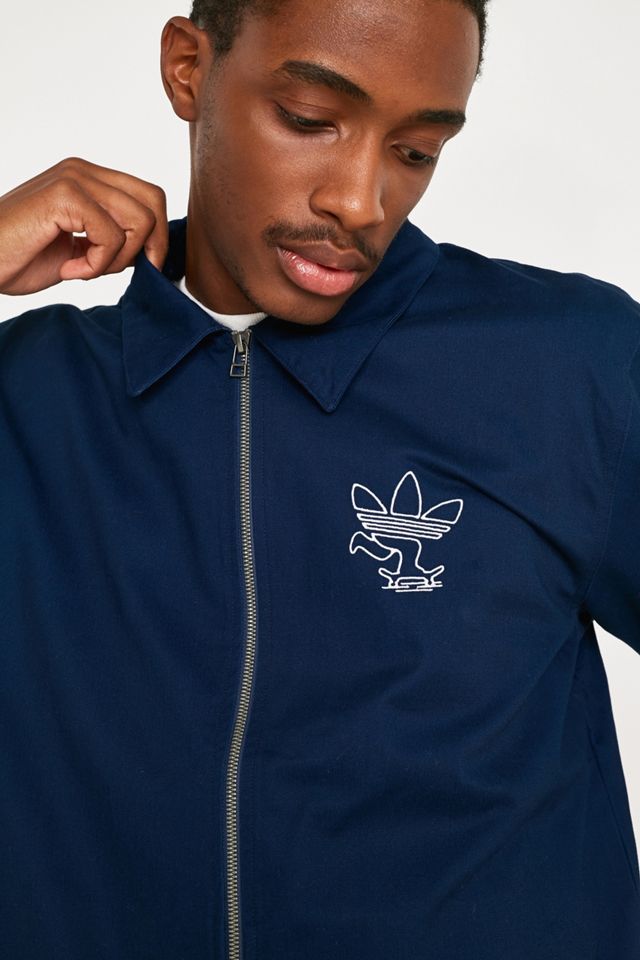 adidas Anky Navy Coach Jacket #2