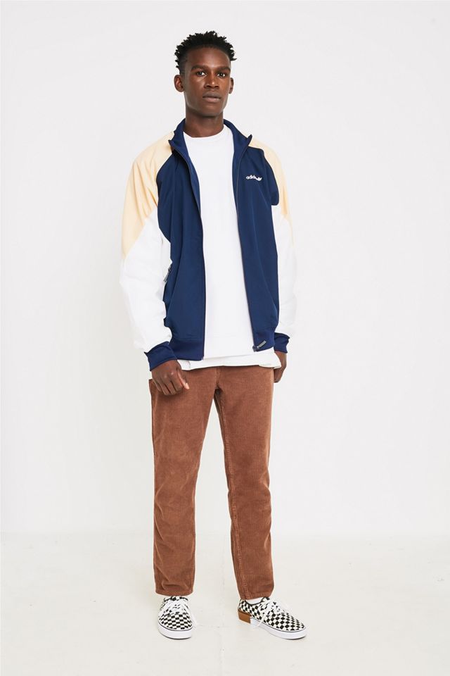 adidas EQT Navy Woven Ripstop Jacket | Urban Outfitters UK
