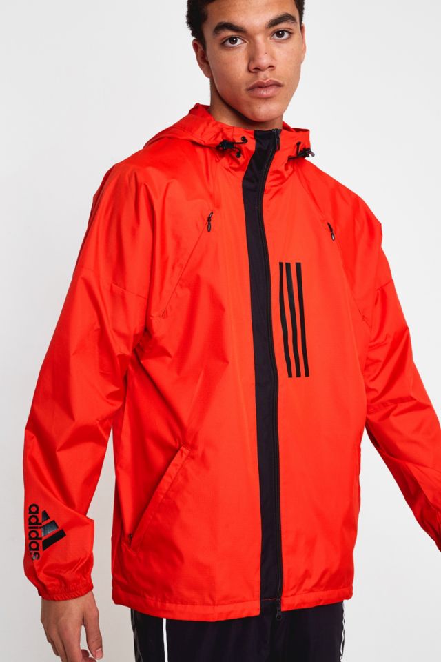 adidas Active Red Windbreaker Jacket | Urban Outfitters UK