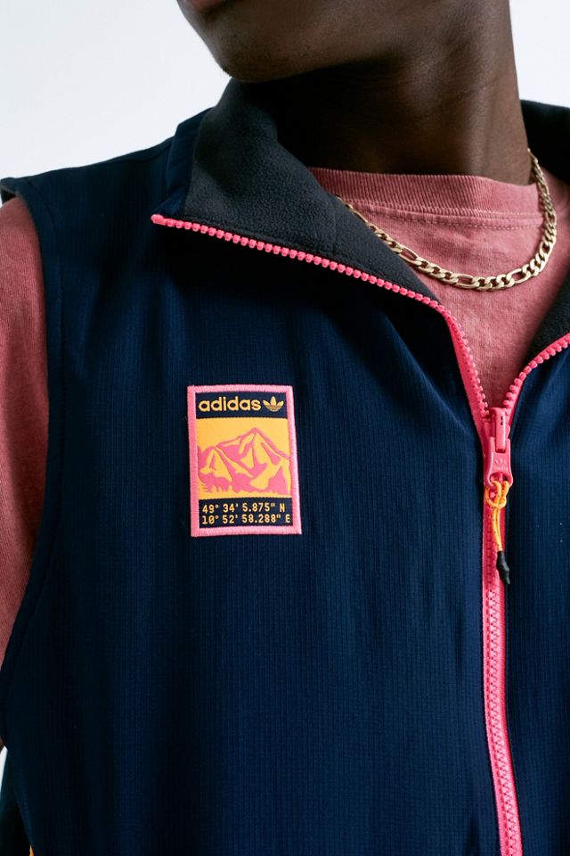 adidas Adiplore Verde Acqua e Gilet Reversibile Nero #1