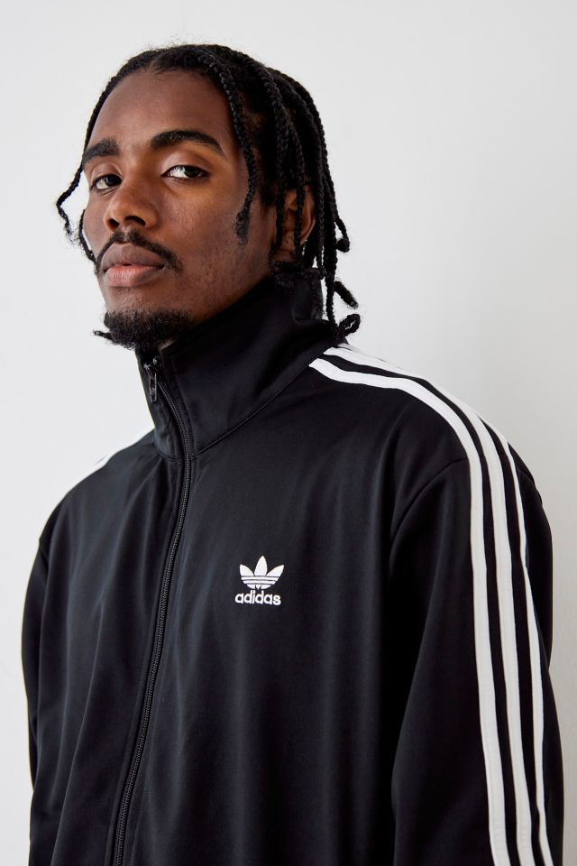 adidas Originals firebird track top in black