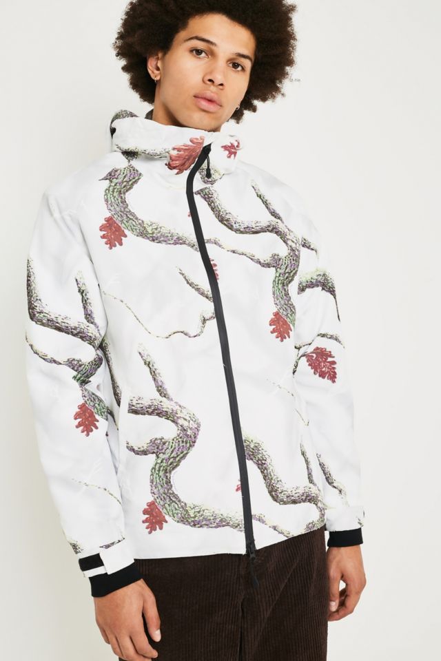 Huf standard 2025 shell jacket white