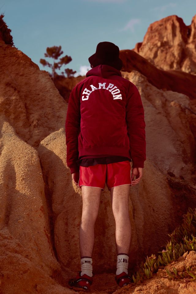 Champion shop burgundy jacket