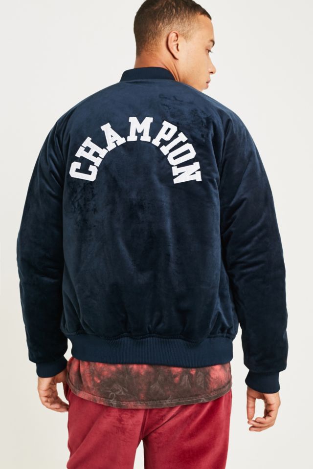 Champion cheap velvet jacket