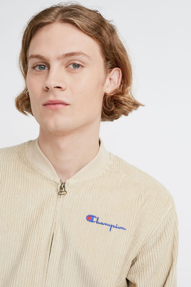 Champion Sand Corduroy Bomber Jacket #3