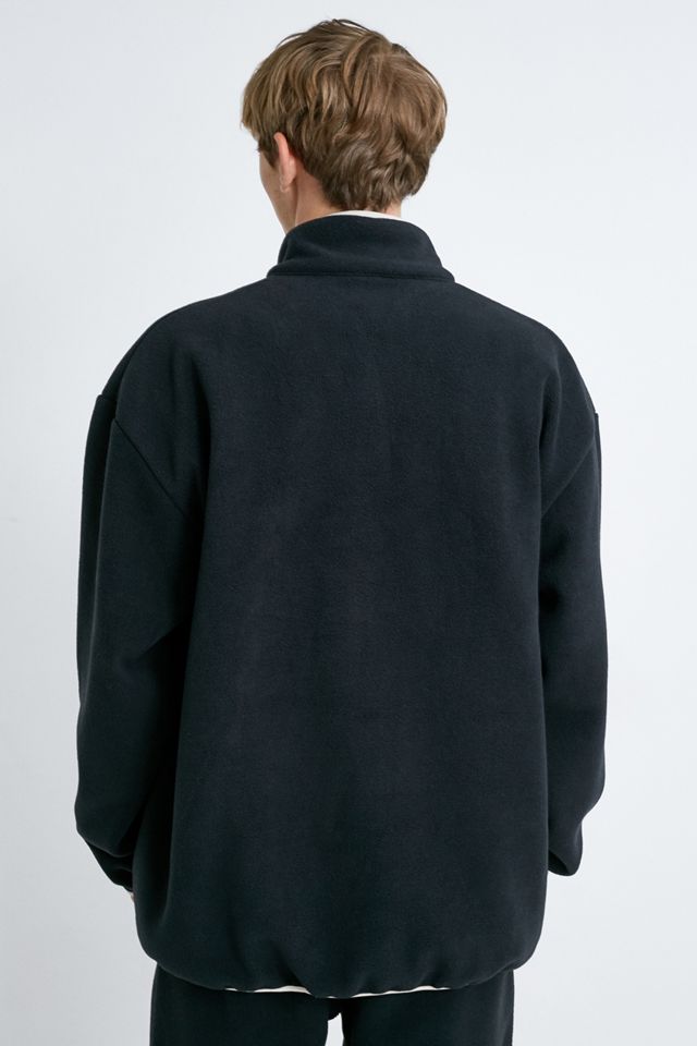 Champion – Pullover in Schwarz aus Polar-Fleece, exklusiv bei Urban Outfitters #3